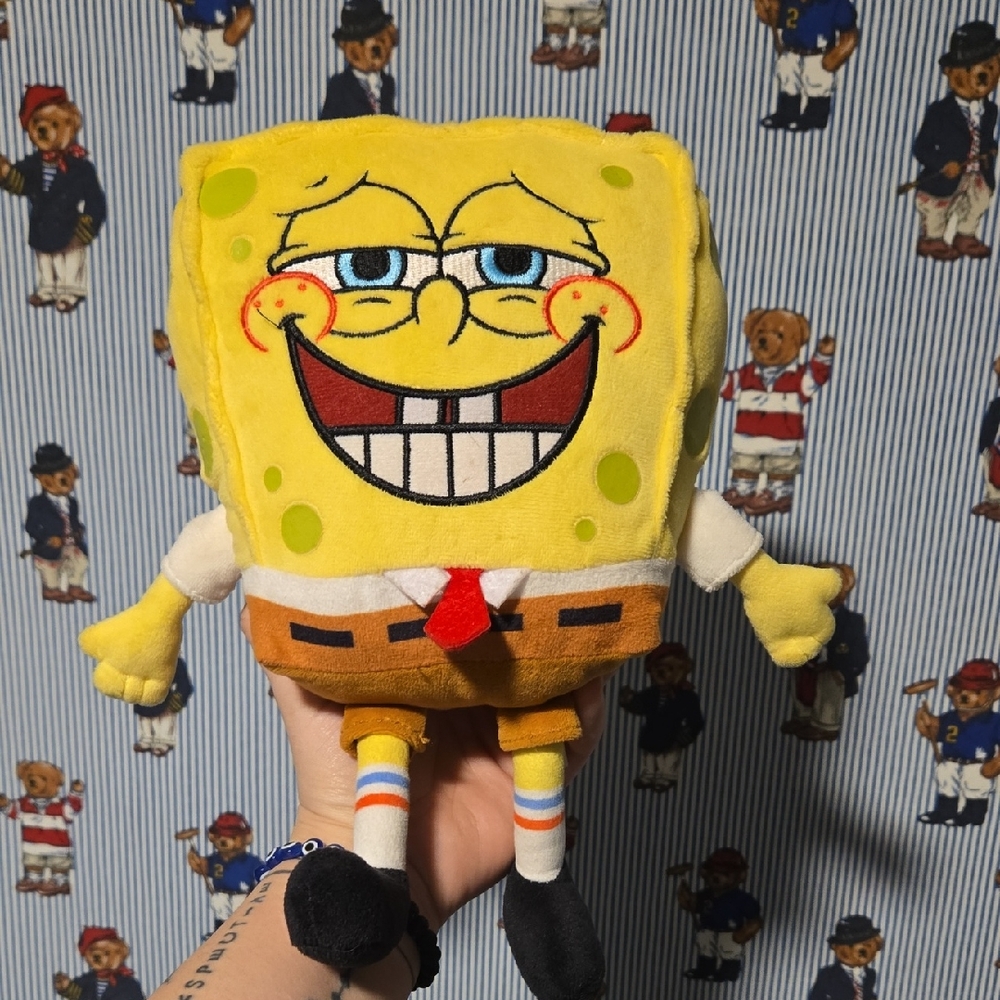 SpongeBob SquarePants Exsqueeze Me Farting Plush Toy